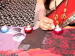 Indian aunty mona bhabhi celebrating diwali sex