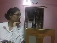 Indian sex teacher horny lily love lesson