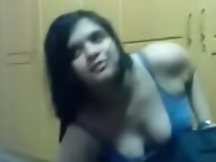 Seductive hornny indian girl with nice tits masturbating