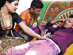 A DESI BHABI FUCKED WITH HER HUSBAND Plus FREINDS KE SATH, Xxx THREESOME SEX