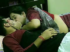 Indian Bengali Milf stepmom teaching her stepson how to sex with girlfriend!! With clear dirty audio