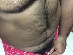 Desi South Indian playing with dick