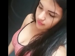 Indian desi girl making a nude video for the brush boyfriend