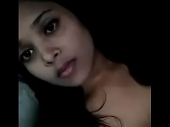Indian Beautiful Girlfriend Selfie String - 2