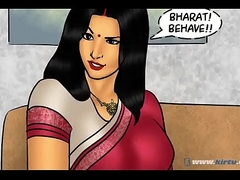 Savita Bhabhi Episode 78 - Pizza Delivery &ndash_ Extra Sausage !!!