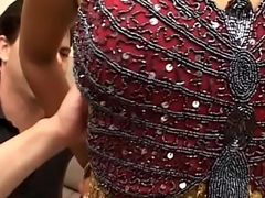 Indian honey with hot tits gets stiff fuck from guy in room