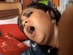 Indian BBW Assfucked and Jizzed on rub-down the Manifestation