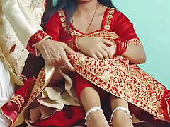 Arrange Marriage Suhagrat Indian Village Culture Frist Night Homemade Newly Married Couple