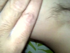 Indian hairy armpit of Pinki Bhabhi showing by husband Jeet