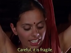 Indian Married girl having sex with stranger for money. Movie scene.