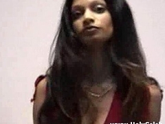 Busty Indian bitch getting creampie