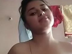 my village girlfriend show cold body on facecam