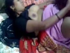 Desi Indian Aunty Screwed at one's disposal Home