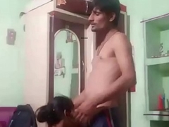 Desi Gf Giving Blowjob to Lover