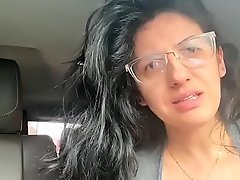 Indian Mom With Massive Tits Cant Wait Here Get Home Here Cum